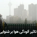 تاثیر آلودگی هوا بر شنوایی